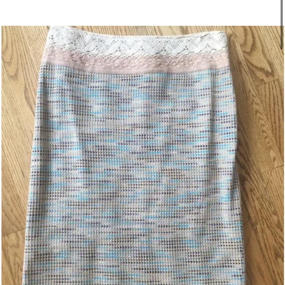 Nanette Lepore Textured Suit Skirt